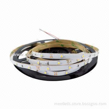3528 SMD 30 Pieces of LEDs Per Meter IP68 Waterproof LED Tape Lights, 12V DC Operating Voltage